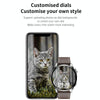 GW69 Smart Watch, Support BT Call / Heart Rate / Blood Pressure / Blood Oxygen(Sliver + Leather Strap Brown)