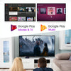 H96 Max-3318 4K Ultra HD Android TV Box with Remote Controller, Android 10.0, RK3318 Quad-Core 64bit Cortex-A53, 2GB+16GB, Support TF Card / USBx2 / AV / Ethernet, Plug Specification:UK Plug