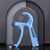 Fitness Exercise Arm Strength Machine Puller Finger Grip Strength Machine Rubber Cover-Blue