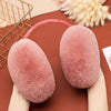 Winter Women Cute Earmuffs Soft Fluffy Warm Earmuffs Adult Children Students Ear Warmer, Size: 16cm Medium(Pink)