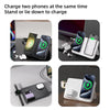 C30 15W 3 in 1 Magnetic Wireless Charger with Night Light(White)