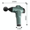 Muscles Relax Massager Portable Fitness Equipment Fascia Gun, Specification: 6212 12 Gears Green(UK Plug)
