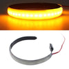 DC 12V 3W Motorcycle Annulus Turn Lamp Front LED Shock Absorber Light, Light Guide
