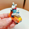 Cartoon Resin 3D Puppy Rabbit Motorcycle Micro-landscape Landscaping Props Ornaments