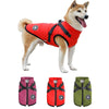 Dog Winter Coat, Purple, Medium - Water-Repellent, Fleece Lined