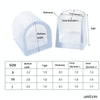 10 Pairs Dancing Shoes Protective Cover Wear-Resistant Heel Cover(M)