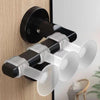 6pcs Transparent Window Door Handle Anti-collision Silicone Protective Cover