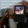 T69 Card Lyrics Synchronization Lossless Sound Quality MP4 Player, Style: Round Button(Black)