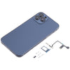 iPhone XS Back Cover, iP15 Pro Look, Blue