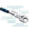 10 Inch Multifunctional Folding Shaking Head Ratchet Wrench Bathroom Wrench(2045)