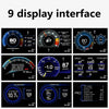 Car HUD Head-Up Display, OBD2+GPS, Speed, RPM, Alerts