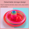 Night Market Stall Detachable Throwing Hoop Toys Children Parent-Child Games, Spec: 1 Tower 3 Circles