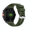 HT28 1.85 inch Silicone Strap IP68 Waterproof Smart Watch, Support Sleep Monitoring(Green)
