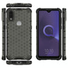 For Alcatel 1V (2020) Shockproof Honeycomb PC + TPU Case(Black)