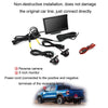 5 Inch Carplay Portable Surveillance Video Car Display, Specification: Folding Screen + Two-way Camera