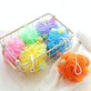 2 PCS Large Super Soft Monochrome Bath Ball(Green)