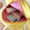 PU Children Sequin Backpack Girls Single-Shoulder Bag(Yellow)