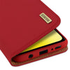 DUX DUCIS WISH Series TPU + PU + Leather Case for Galaxy S10 E, with Card Slots & Wallet (Red)