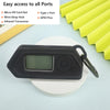 For Flipper Zero Electronic Pet Game Console Cover Anti-slip Silicone Protective Case(Black)