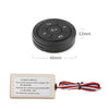 DQX-999A Multifunctional Steering Wheel Button Controller Car DVD Screen Wireless Remote Control (Black)