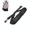 Quick Release Anti-Slip Soft Pad Nylon Single Shoulder Camera Strap with Metal Hook for SLR / DSLR Cameras(Black)