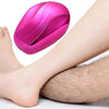 Nano Glass Manual Grinding Wool Implement Painless Without Skin Damage Washable Hair Removal Instrument(Bright Rose Red)
