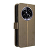 For Realme 13+ 5G Global Diamond Texture Leather Phone Case(Brown)