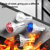 Car Modified Metal Gear Stick Shift Knob Universal Gear Head(Blue)