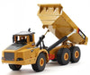 Alloy Articulated Dump Truck Model Children Alloy Toy Car Ornaments(Alloy Articulated Dump Truck)