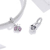 S925 Sterling Silver Ladybug Pendant DIY Bracelet Necklace Accessories