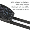WEST BIKING Bicycle Volorful Handlebar Straps Shock Absorption PU Non-Slip Handlebar Wrap Riding Equipment(Reflective Shadow)