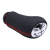 For Renault Clio III MK3 Car Gear Lever Knob Leather Gear Shift Knob(White)