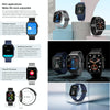 NX15 Smart Watch, 1.96 inch, BT Call / Heart Rate / Blood Pressure / Blood Oxygen(Black)