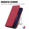 For Asus Zenfone 8 Flip Retro Skin Feel Business Magnetic Horizontal Flip Leather Case with Holder & Card Slots & Wallet & Photo Frame(Red)