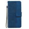 For Xiaomi Redmi K70 Pro / K70 Geometric Embossed Leather Phone Case(Blue)