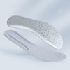 5pairs Super Soft High Elasticity Sports Insoles Summer Insoles, Size: 37(Grey)