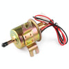 HEP-02A Universal Car 24V Fuel Pump Inline Low Pressure Electric Fuel Pump (Silver)