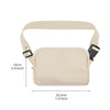 Nylon Waterproof Chest Bag Outdoor Sports Pocket Running Mobile Phone Bag(Black)