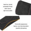 Car Sun Visor Multifunctional Glasses Case Card Storage Bracket(Beige)