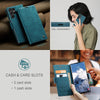 For Samsung Galaxy S25 Ultra 5G CaseMe 013 Multifunctional Horizontal Flip Leather Phone Case(Blue)