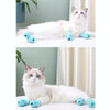 Cat Paw Protectors, Light Blue, 4 Pack - Scratch Proof for Bathing & Grooming