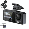 High-Definition Night Vision Driving Recorder, Model: Dual Recording 2K+720P+GPS Track+WIFI Mobile Playback