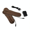USB Electric Powered Heated Insoles Keep Feet Warm Pad with USB Cable & Power Adapter, Size: 41-42 yard(Brown)