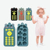 Cartoon Reomte Baby Teething Toys Silicone Baby Teether for Newborn Toddlers Infants, Style: Bunny Black