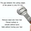 Pedicure Knife For Dead Skin Calluses Tool Set, Specification: Stainless Steel Iron Box
