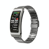 K7 1.14 inch TFT Screen Smart Call Bracelet, BT Call / Heart Rate / Blood Pressure / Blood Oxygen, Strap:Steel Strap(Tarnish)