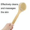 Natural Bristle Massage Exfoliating Shower Brush(As Show)