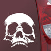 D-774 Evil Skull Pattern Car Modified Decorative Sticker(White)