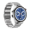LEMFO LF38 1.6 inch IPS Screen Steel Strap Smart Watch Supports Blood Oxygen Monitoring(Silver)