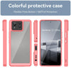 For Asus Zenfone 11 Ultra Colorful Series Acrylic Hybrid TPU Phone Case(Red)